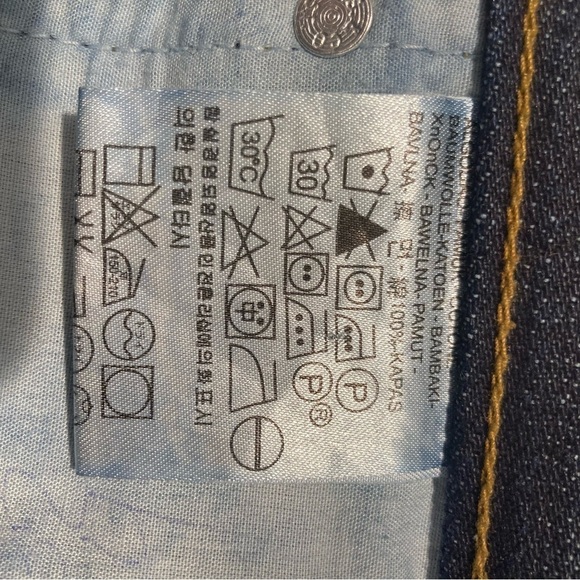 LEVI’S 501 Sz 32 x 32 Selvedge Made in Japan Ripped Knee Button Fly Jeans PCL16B - Picture 11 of 13